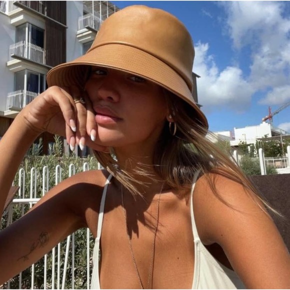 Lack Of Color Accessories - NWT Lack of Color Vegan Leather Bucket Hat